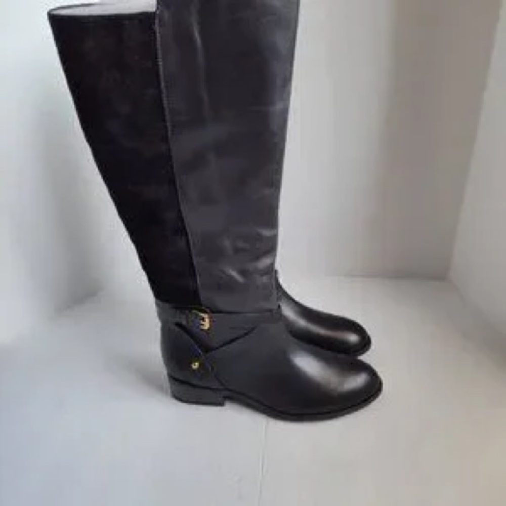 Elegant Black Knee-High Women's Boots